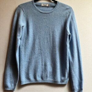 Lochmere cashmere crewneck knit sweater Sz S